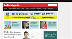 Desktop Screenshot of kvalitetsmagasinet.se