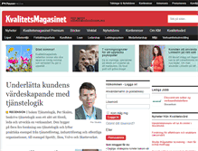 Tablet Screenshot of kvalitetsmagasinet.se